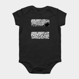 Deadman Collage Baby Bodysuit
